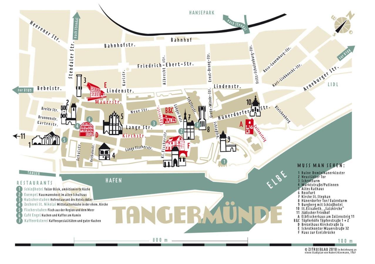 Toepferhof 2 Villa Tangermünde Eksteriør bilde